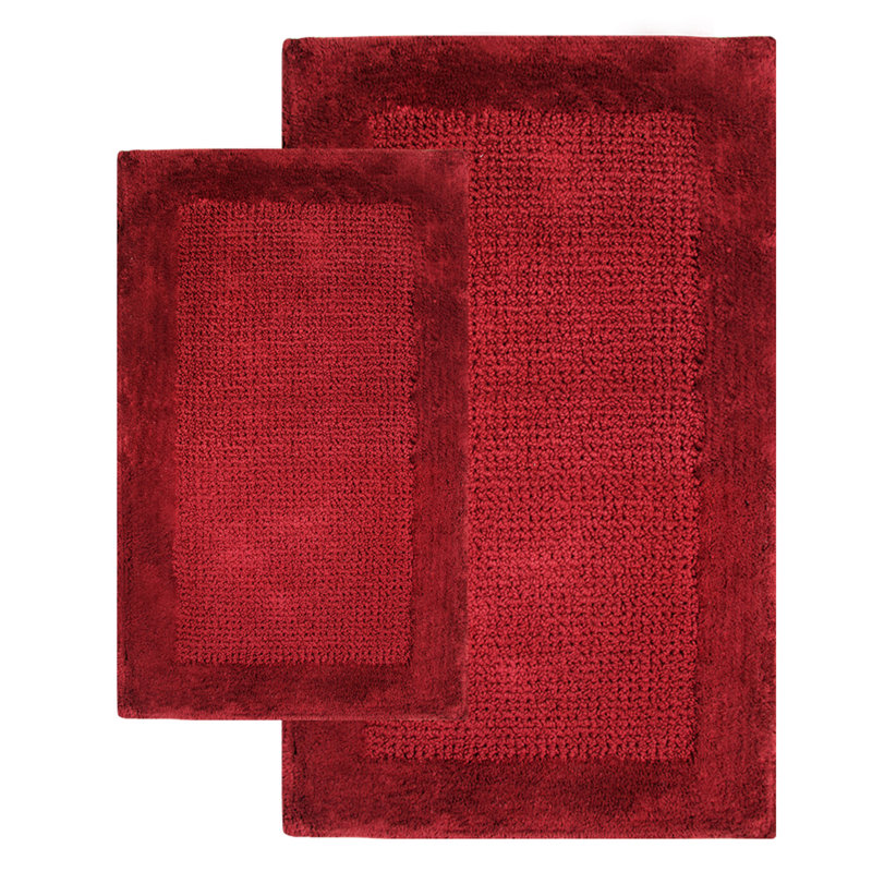 Symple Stuff 2 Piece Contemporary Bath Rug Set & Reviews Wayfair
